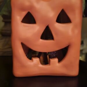 Source Unknown Orange Jack-O'-Lantern Decor